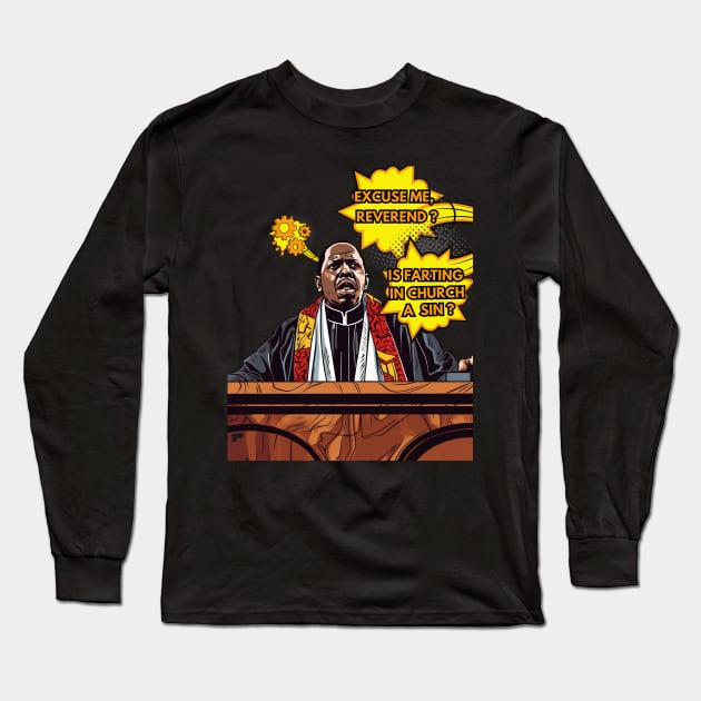 Reverend questions Long Sleeve T-Shirt by MOCEPTS APPAREL